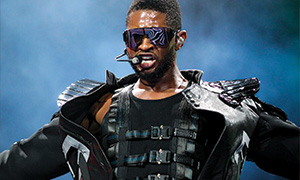 Usher & Chris Brown Image