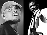 Usher & Chris Brown Image