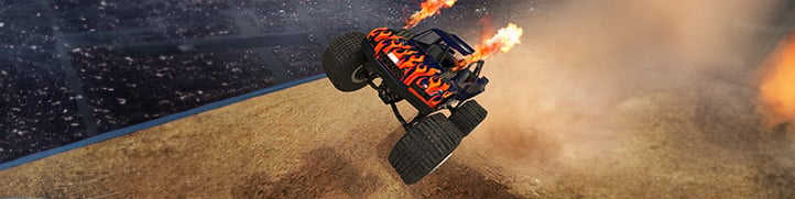 Hot Wheels Monster Trucks Glow-N-Fire Image