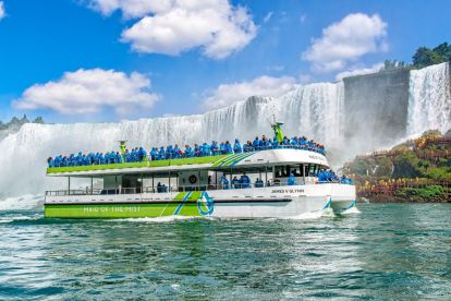Niagara Falls USA: Guided Walking Tour + Maid of Mist or Observation Deck 