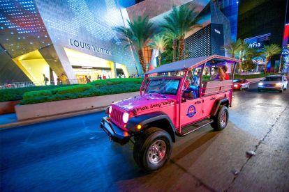 Bright Lights City Tour by Pink Jeep