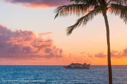 Pacific Star Sunset Buffet & Show Cruise