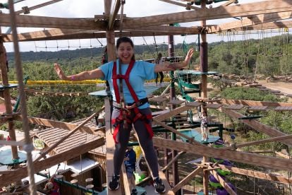 Natural Bridge Caverns - Twisted Trails Adventure Course