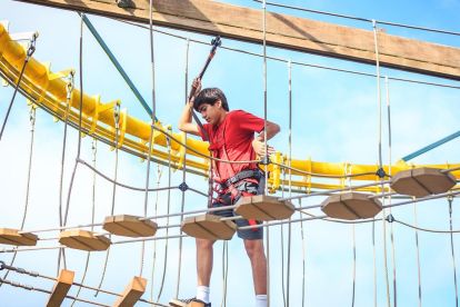 Natural Bridge Caverns - Twisted Trails Adventure Course