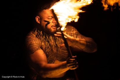 Waikiki Luau with Rock a Hula Show